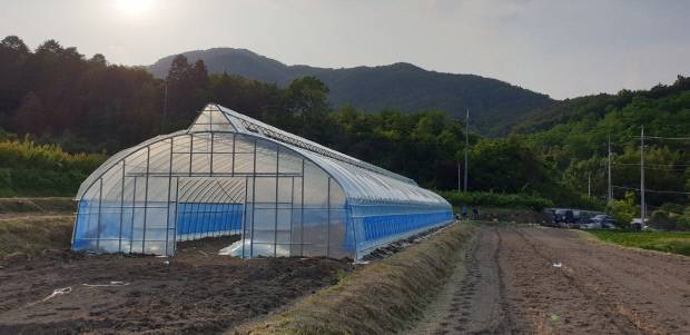 강진군이 급변하는 기후와 자연재난에 따른 농업재해를 줄이기 위해 올해부터 '기후대비 하우스 시설개선 지원사업'을 실시한다. 강진군 제공
