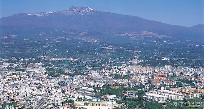서귀포시 전경.