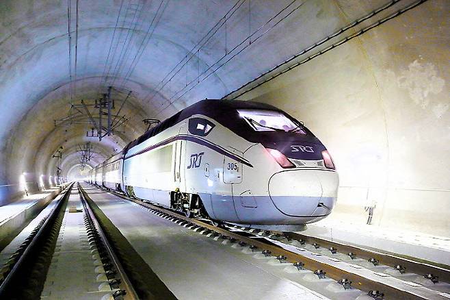 SRT 열차.(사진=SR)