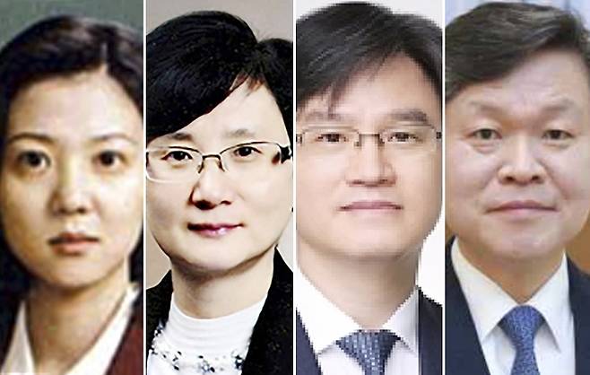 ▲ 새 대법관 후보 (왼쪽부터) 김민기·박순영·손봉기·윤성식 [연합뉴스]