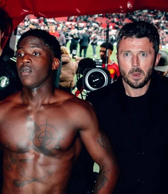 코비 마이누와 마이클 캐릭/영국 '미러'