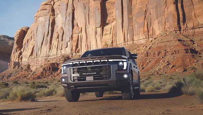 KG 모빌리티 픽업 ‘무쏘’