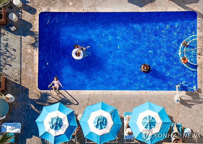 호놀룰루 아웃리거 비치 콤버 수영장