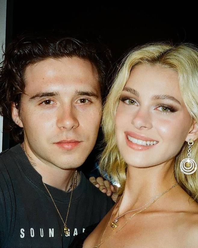 [서울=뉴시스] 브루클린 베컴·니콜라 펠츠. 2022.04.06(사진=인스타그램 캡처) photo@newsis.com *재판매 및 DB 금지