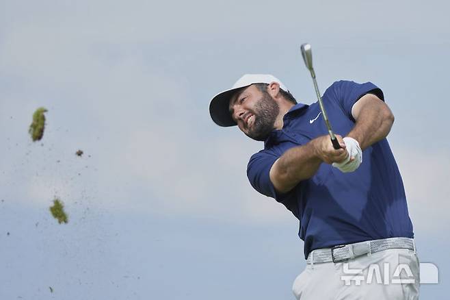 [포트러시=AP/뉴시스]셰플러, 메이저 디오픈 정상. 2025.07.20.