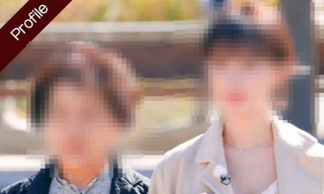 상간녀로 지목된 ‘합숙 맞선’ 출연자 B씨(오른쪽). SBS