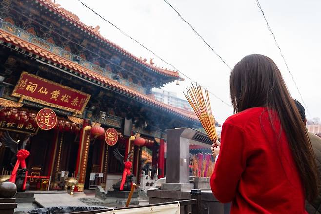 &nbsp;홍콩 웡타이신 사원(Wong Tai Sin Temple)