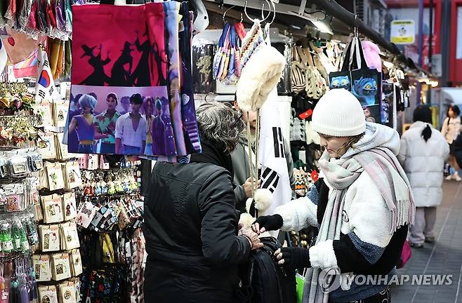 한국을 찾은 외국인 관광객들 [서울 연합뉴스. 재판매 및 DB 금지]