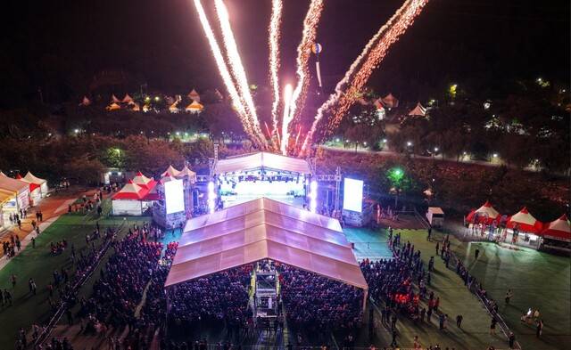 지난해 열린 완주 와푸축제 개막실 모습. 완주군