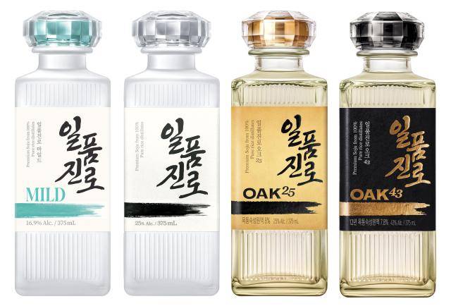 하이트진로의 증류식 소주 일품진로 마일드 [사진=하이트진로]