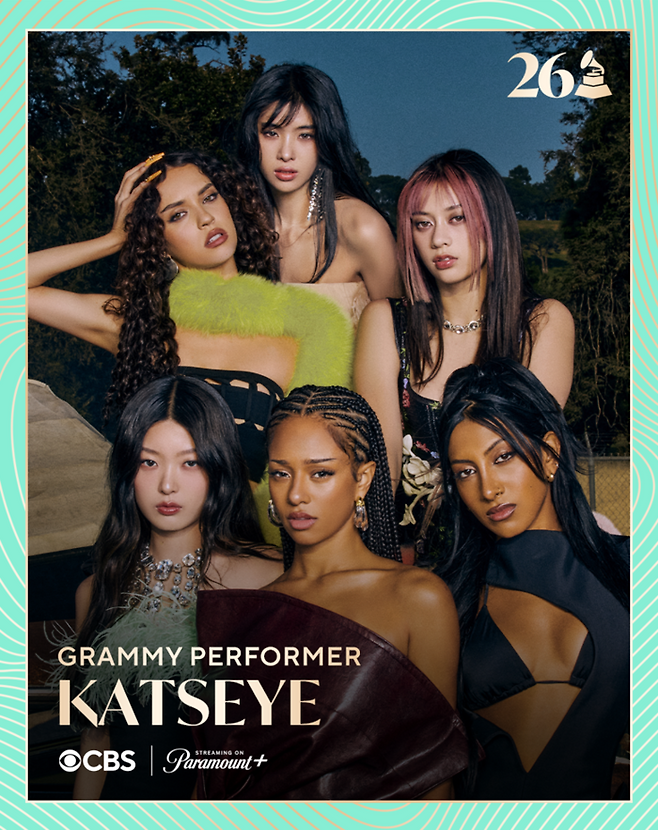 캣츠아이, 美 그래미 어워드 뜬다