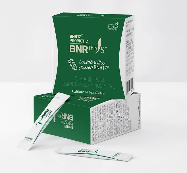 에이스바이옴은 오는 23일 다이어트 유산균 제품 ‘비에날씬 S+(BNRThin S+)’가 중국 대형 국영 미디어 그룹인 상하이미디어그룹 산하 ‘동방홈쇼핑(东方购物)’에 공식 입점하며 중국 시장 공략을 본격화한다고 밝혔다. /사진=바이오니아 제공