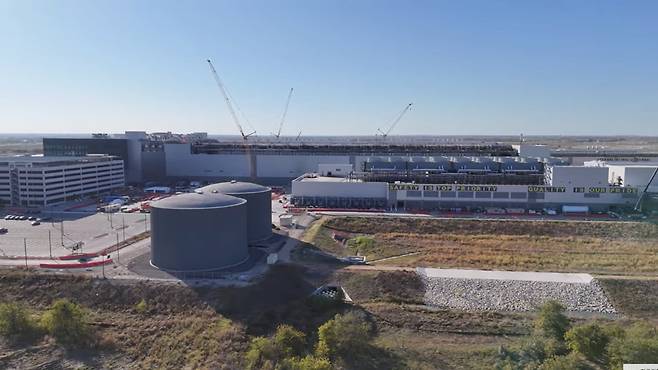 삼성전자가 미국 텍사스주 테일러시에 건설 중인 파운드리 팹. 한경DB