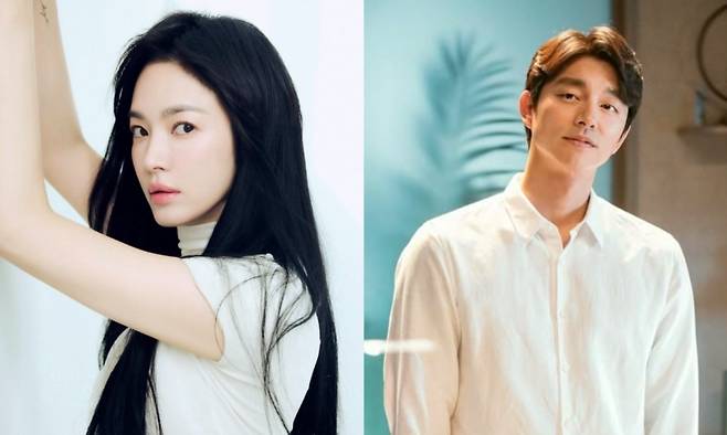 넷플릭스 오리지널 시리즈 ‘천천히 강렬하게’에서 호흡을 맞춘 송혜교(왼쪽)와 공유. 송혜교‧공유 인스타그램 캡처