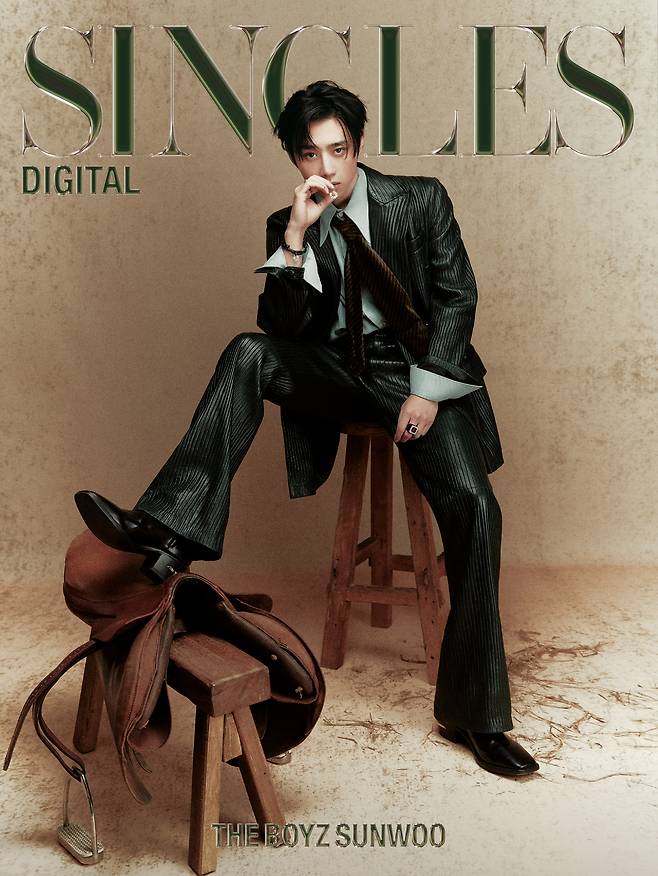 더보이즈 선우. 싱글즈 제공
