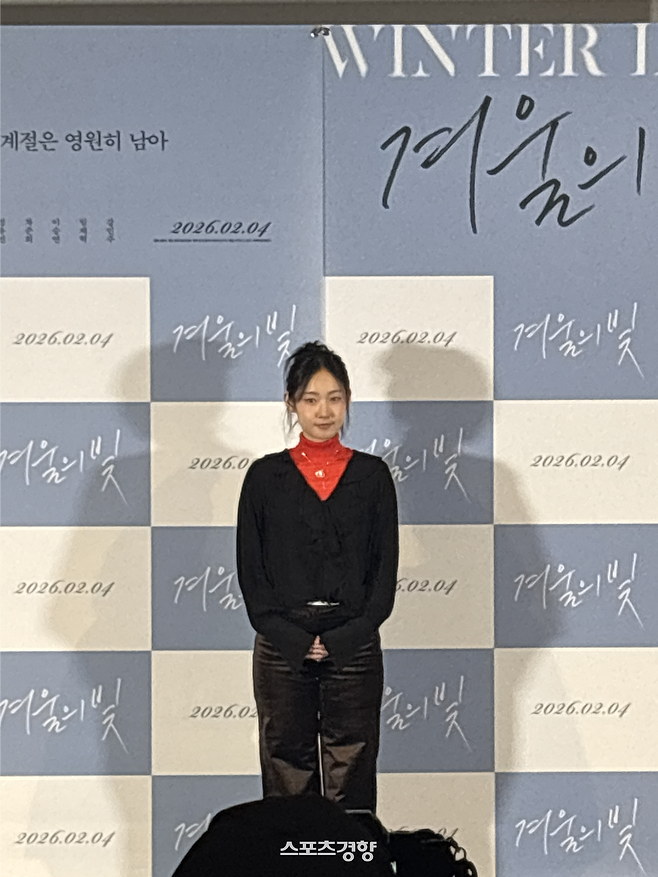 영화 ‘겨울의 빛’ 배우 강민주.