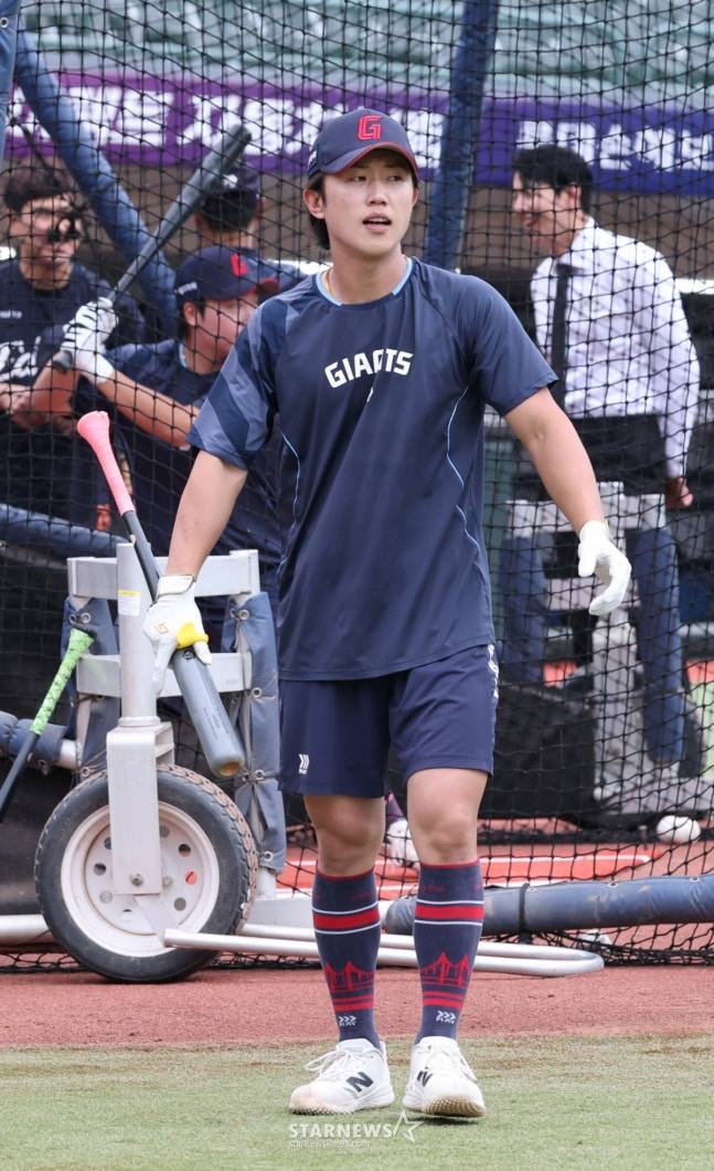 롯데 전민재./사진=김진경 대기자