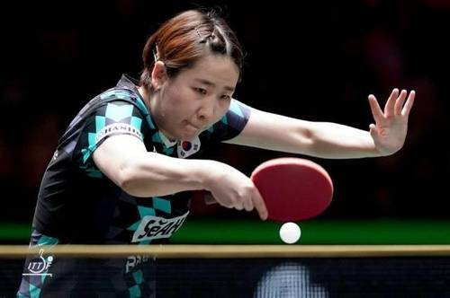 혼성단체 월드컵에 나선 이은혜의 경기 장면 [ITTF 홈피 제공. 재판매 및 DB 금지]