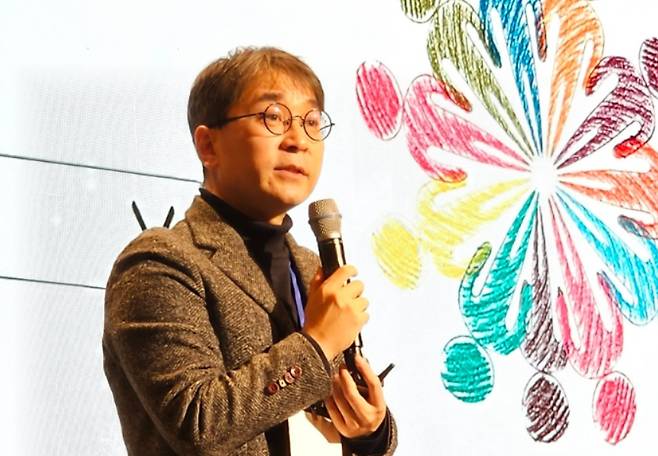 기조강연에 나선 마강래 중앙대학교 교수.ⓒ제주의소리