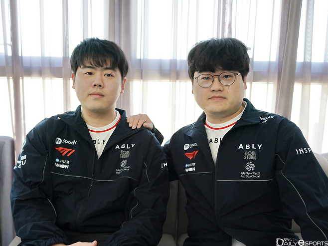 T1 정성민 코치와 '오펠' 강준호.