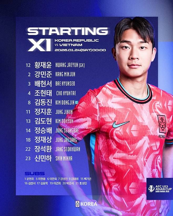 사진=KFA SNS 캡처