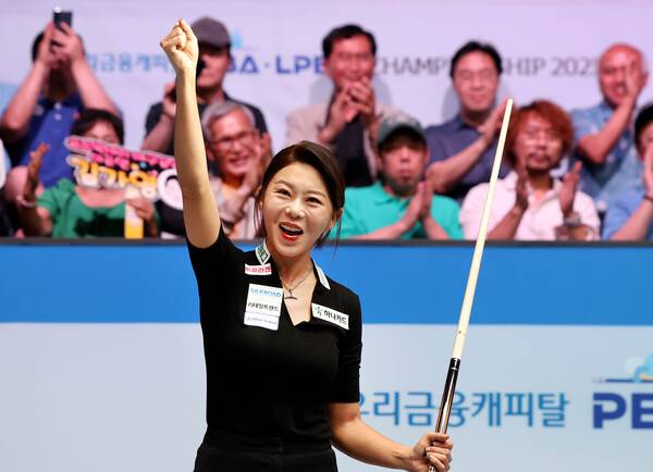 '팀리그 우승'과 함께 부활한 김가영, '당구 여제'의 기가 막힌 회복 타이밍