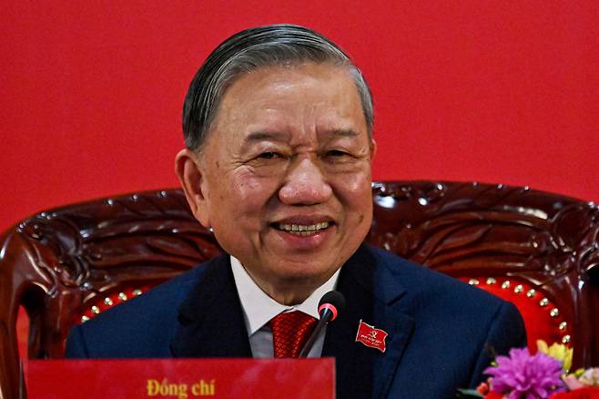 또 럼(To Lam) 베트남 서기장. /연합뉴스