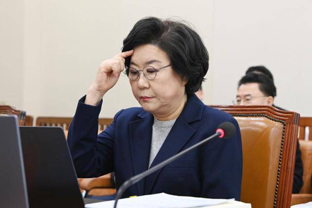 이혜훈 기획예산처 장관 후보자가 23일 국회에서 열린 제431회국회(임시회) 재정경제기획위원회 인사청문회에 출석해 있다. 뉴스1