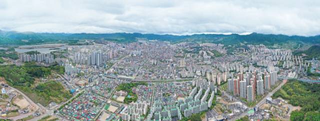 &nbsp;&nbsp;춘천시 전경.&nbsp;춘천시 제공