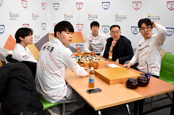 5지명 부진 이슈로 고민이 깊어진 영림프라임창호. 바둑리그 홈페이지 캡처