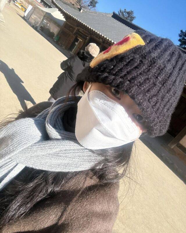 권민아가 절에 다녀온 근황을 전했다. / 권민아 SNS