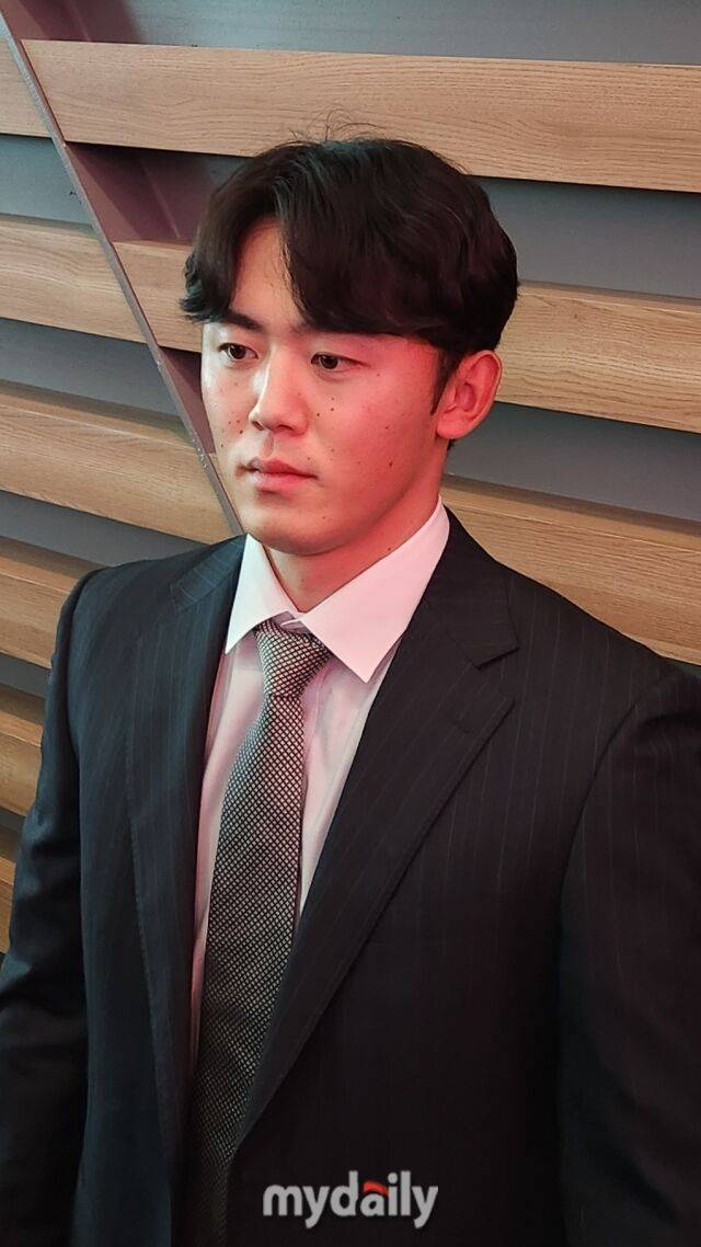 삼성 라이온즈 미야지 유라./인천공항=김경현 기자