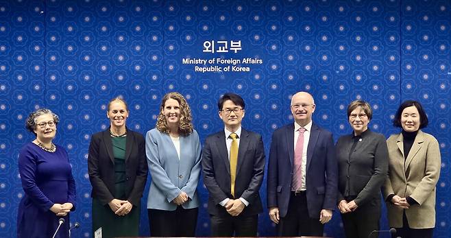 제1회 '한-UNODC 전략대화' 개최 [외교부 제공]