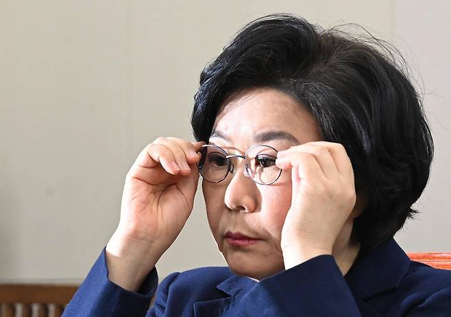 이혜훈 기획예산처 장관 후보자가 23일 서울 여의도 국회 재정경제기획위원회에서 열린 인사청문회에 출석하고 있다. ⓒ공동취재