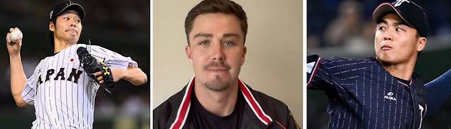 SSG 다케다 쇼타·KIA 제리드 데일·한화 왕옌청(왼쪽부터). 게티이미지코리아·KIA 제공