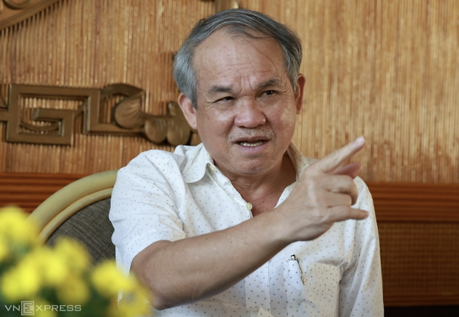 도안 응우옌 득 베트남축구협회장. 베트남 매체 VN익스프레스