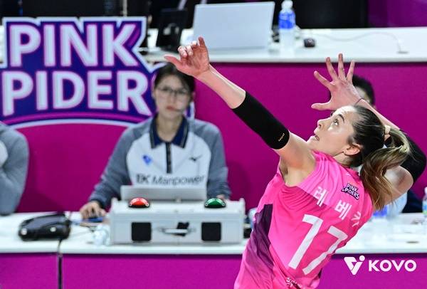 레베카 / 사진=KOVO 제공