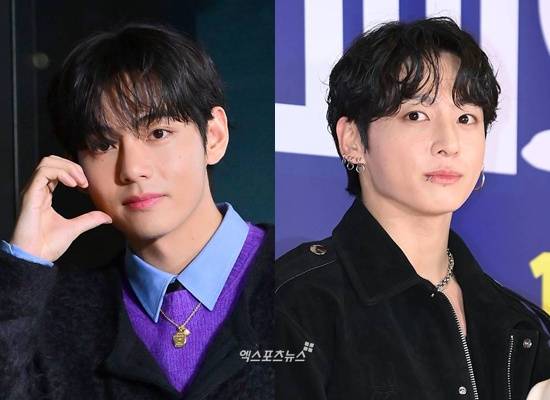 뷔와 정국. DB
