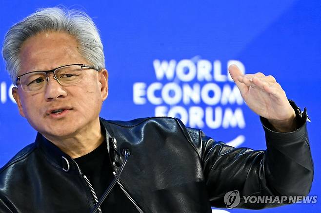 엔비디아 CEO 젠슨 황 [AFP 연합뉴스 자료사진. 재판매 및 DB 금지]