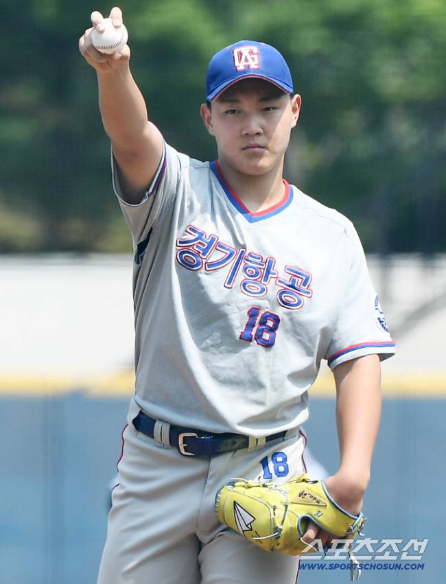 경기항공고 시절 양우진. 스포츠조선DB