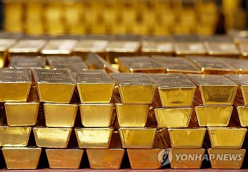 금괴. 연합뉴스