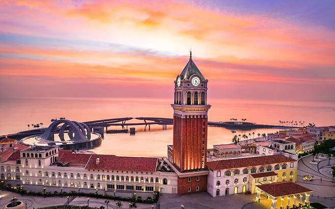 푸꾸옥 남서부 선셋타운의 노을 풍경. [사진 라페스타 푸꾸옥]