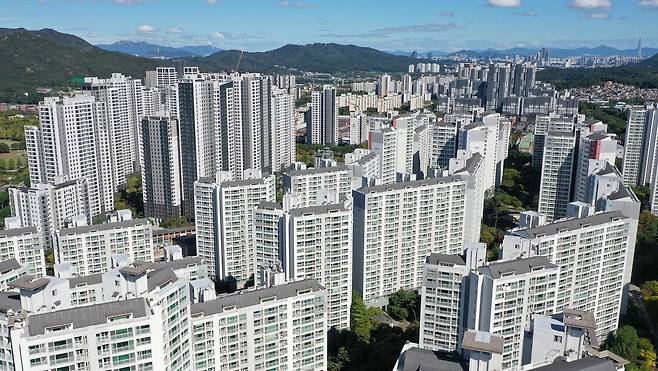 10·15 ‘주택시장 안정화 대책’에도 서울 집값은 계속 고공행진을 하고 있다. [뉴스1]