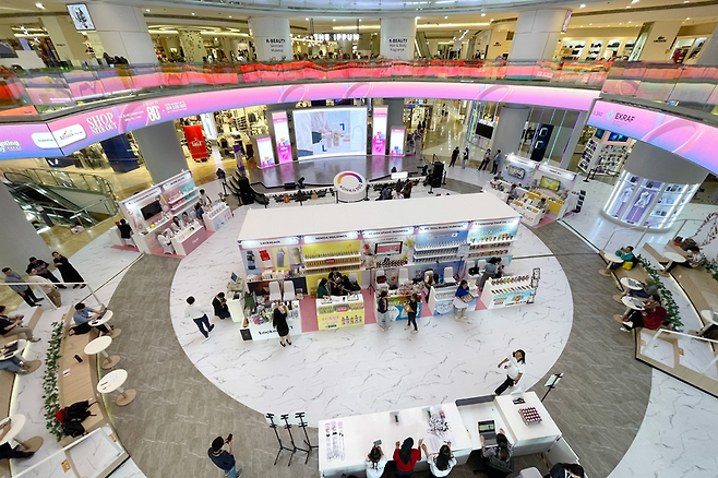 ◇ 인도네시아 수도 자카르타 KOREA 360에서 열린 '2025 KOREA 360 우수브랜드 현지화지원 사업' 현장 모습.