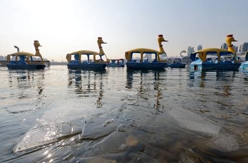 일요일인 25일에도 서울의 최저기온이 -11도, 강원 철원은 -18도까지 떨어지는 강추위가 이어지겠다. [연합뉴스]