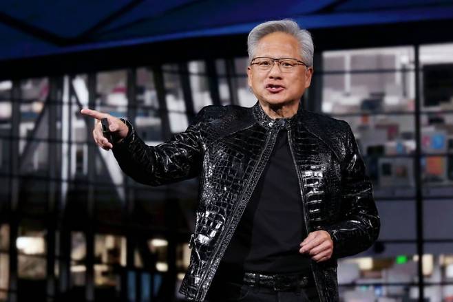 젠슨 황 엔비디아 최고경영자(CEO)가 중국을 방문했다./사진=공동취재단
