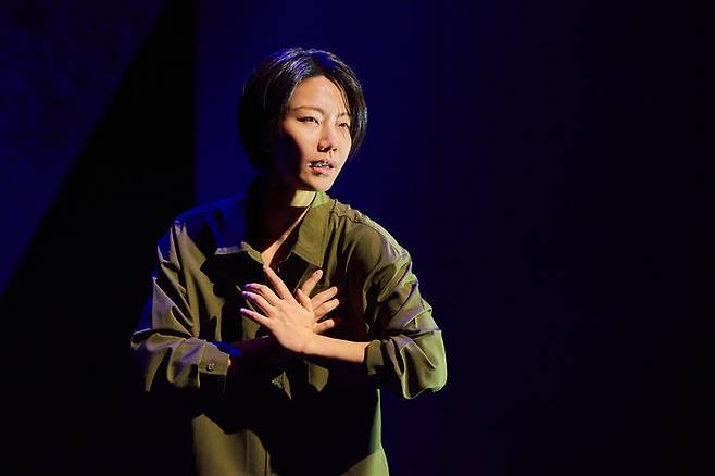 연극 '살아있는 자를 수선하기' 공연 장면. (사진=프로젝트그룹 일다) *재판매 및 DB 금지