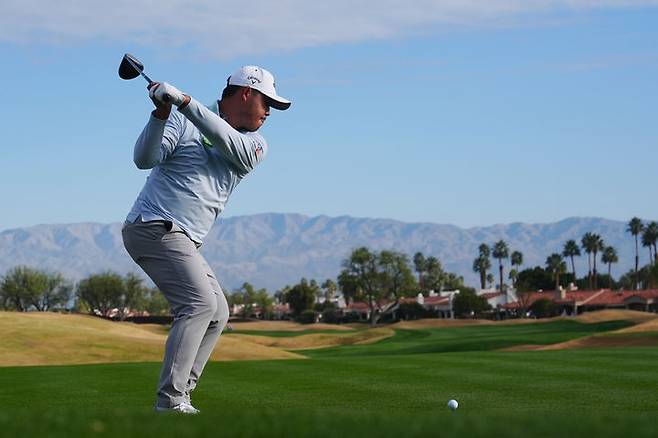 [라킨타=AP/뉴시스]PGA 투어 김시우. 2026.01.23.