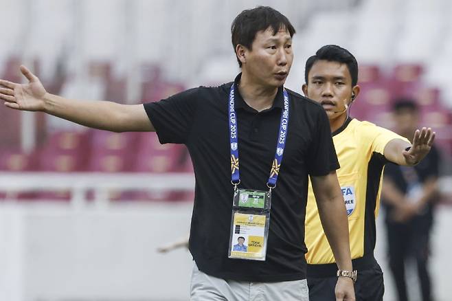 김상식 감독. 연합뉴스