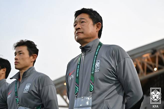 이민성 U-23 축구대표팀 감독. /사진=대한축구협회 제공